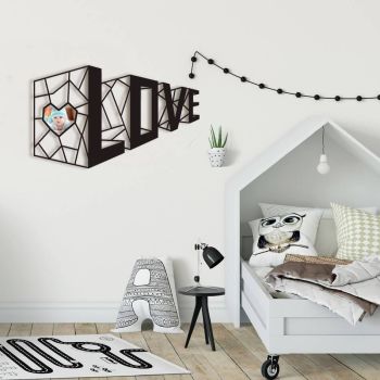 imagem do arquivo vetor para download Decoração de Parede com Amor em 3D
