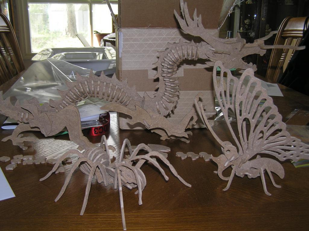 imagem do arquivo vetor para download Dragao 3D