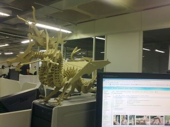 imagem do arquivo vetor para download Dragão 3D