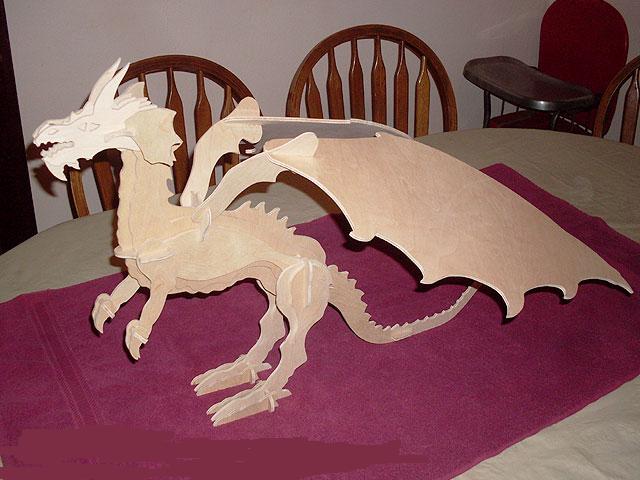 imagem do arquivo vetor para download Dragão 3D