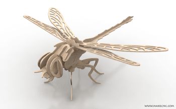 imagem do arquivo vetor para download DragonFly 3d