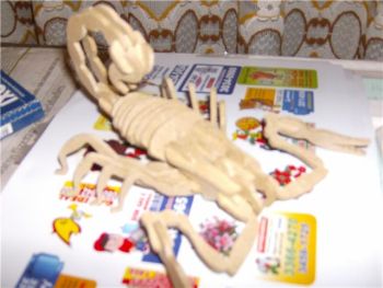 imagem do arquivo vetor para download Escorpião 3D