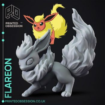 imagem do arquivo vetor para download Flareon 3d