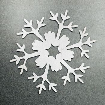 imagem do arquivo vetor para download Floral de Flocos de Neve de Natal -