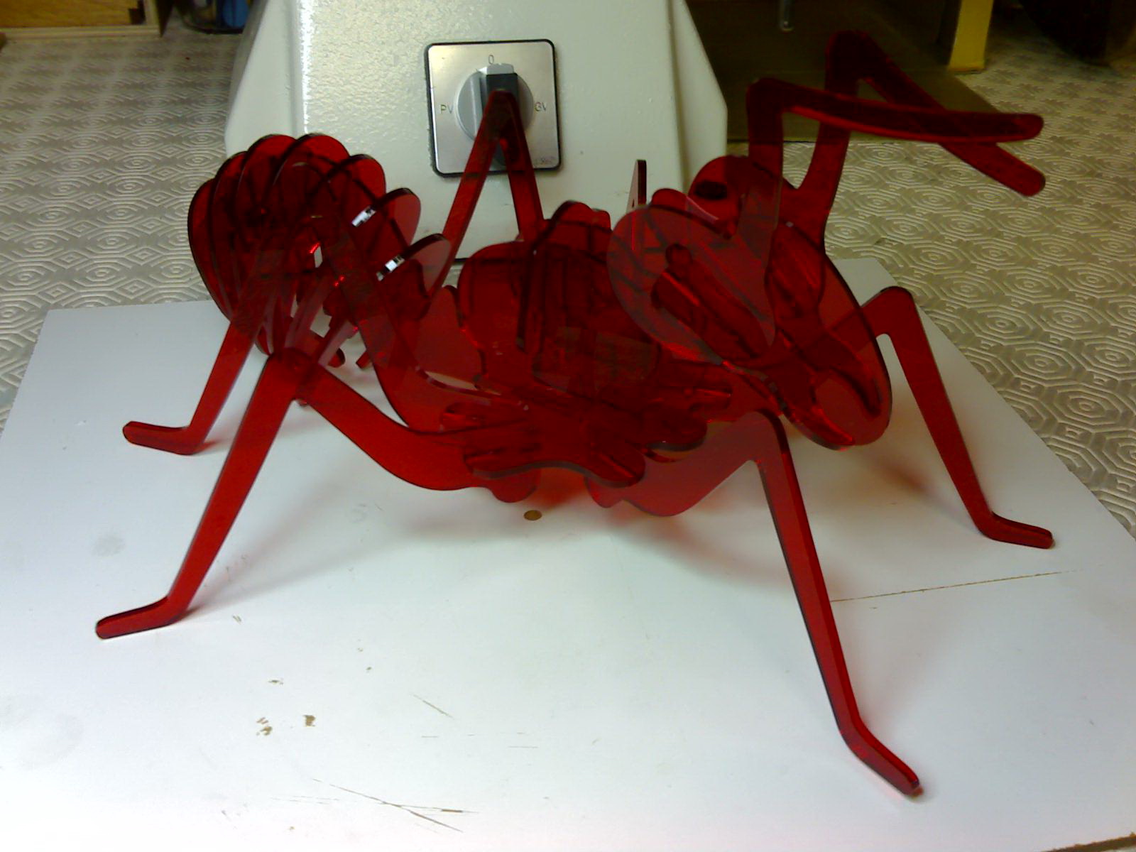 imagem do arquivo vetor para download Formiga 3D