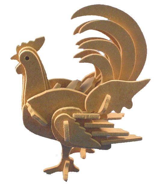 imagem do arquivo vetor para download Galo 3d