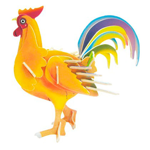 imagem do arquivo vetor para download Galo 3d