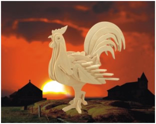 imagem do arquivo vetor para download Galo 3d