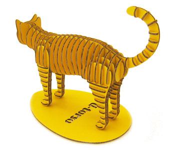 imagem do arquivo vetor para download Gato  3D