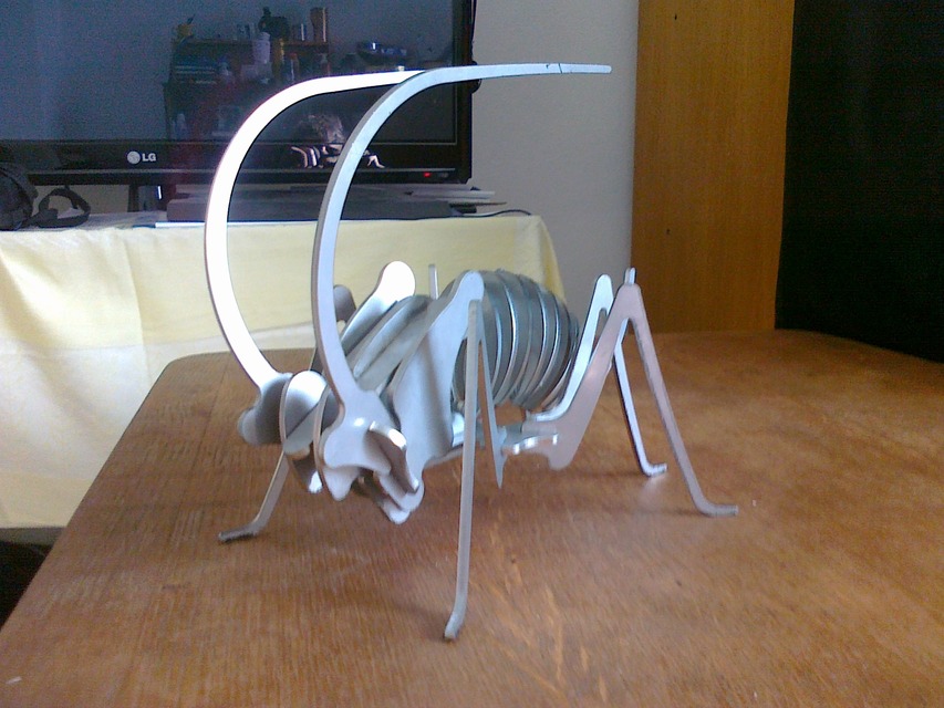 imagem do arquivo vetor para download Grilo 3D