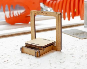 imagem do arquivo vetor para download Impressora 3D Miniatura Prusa i3 