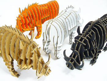 imagem do arquivo vetor para download JAVALI 3D