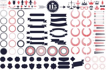 imagem do arquivo vetor para download Kit Logotipo Vintage
