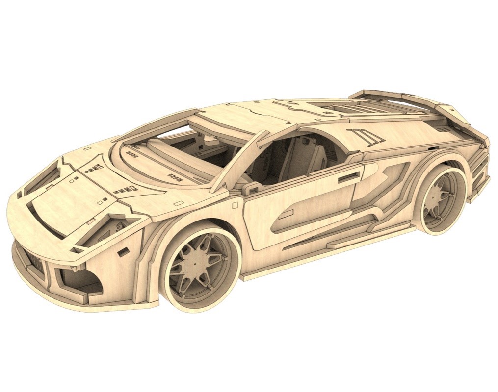 imagem do arquivo vetor para download Lamborghini miniatura