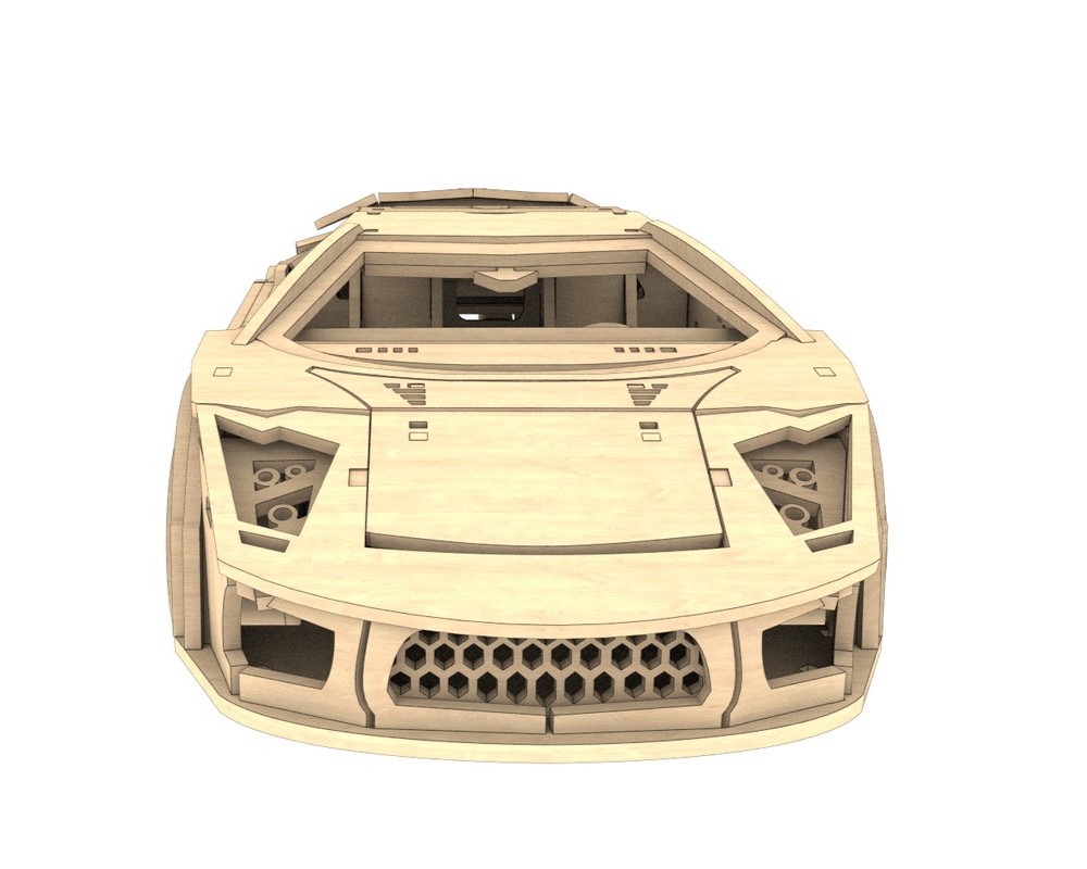 imagem do arquivo vetor para download Lamborghini miniatura