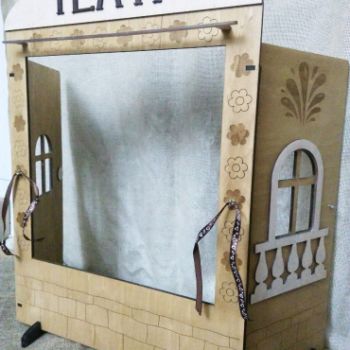 imagem do arquivo vetor para download Layout de Teatro Para Corte a Laser