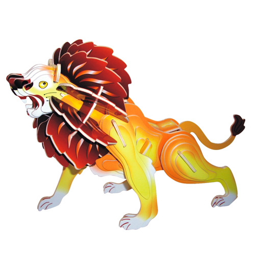 imagem do arquivo vetor para download Leao 3D