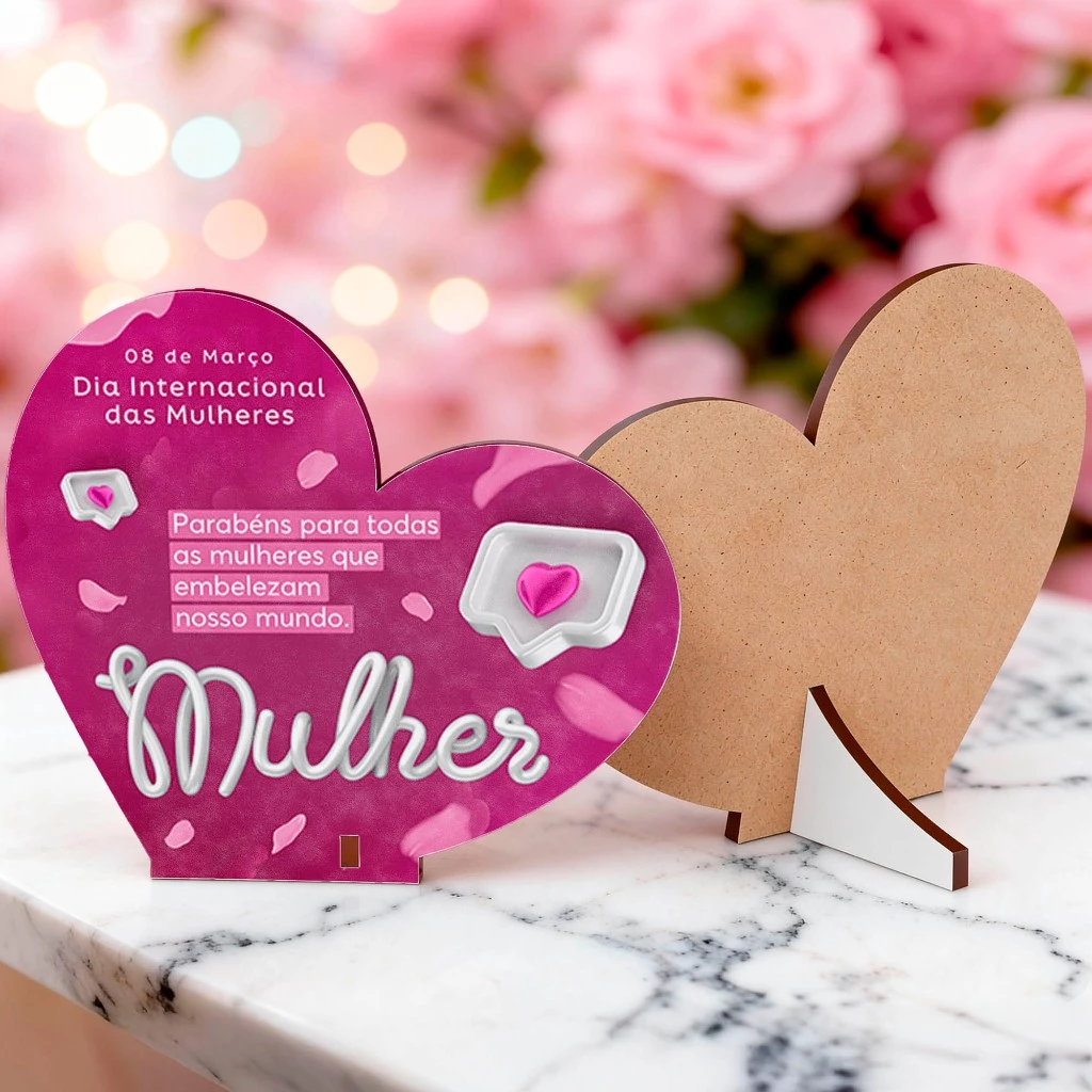 imagem do arquivo vetor para download Lembrancinha Delicada Dia da Mulher