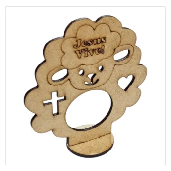 imagem do arquivo vetor para download Lembrancinha Páscoa Porta bombom em MDF