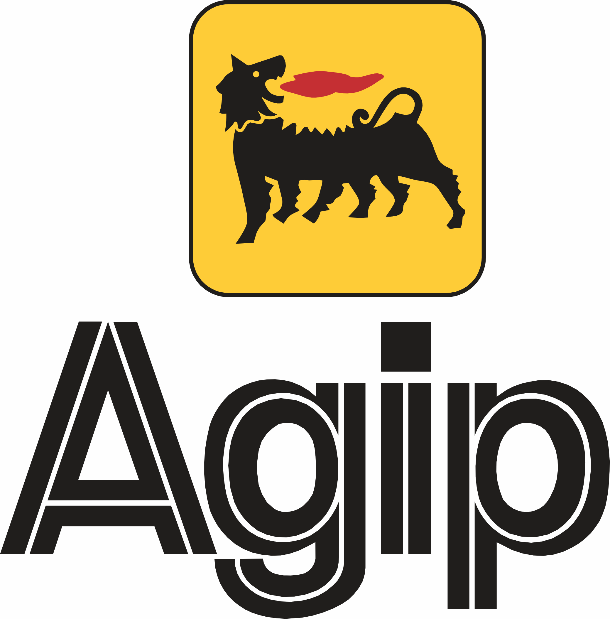 imagem do arquivo vetor para download Logo Agip