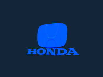 imagem do arquivo vetor para download Logotipo da Honda 3d