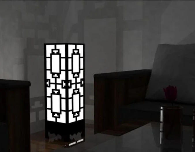 imagem do arquivo vetor para download Luz da Lâmpada para Corte a Laser