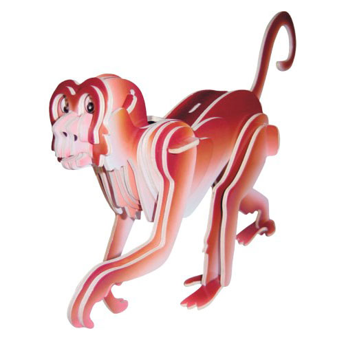 imagem do arquivo vetor para download Macaco 3D