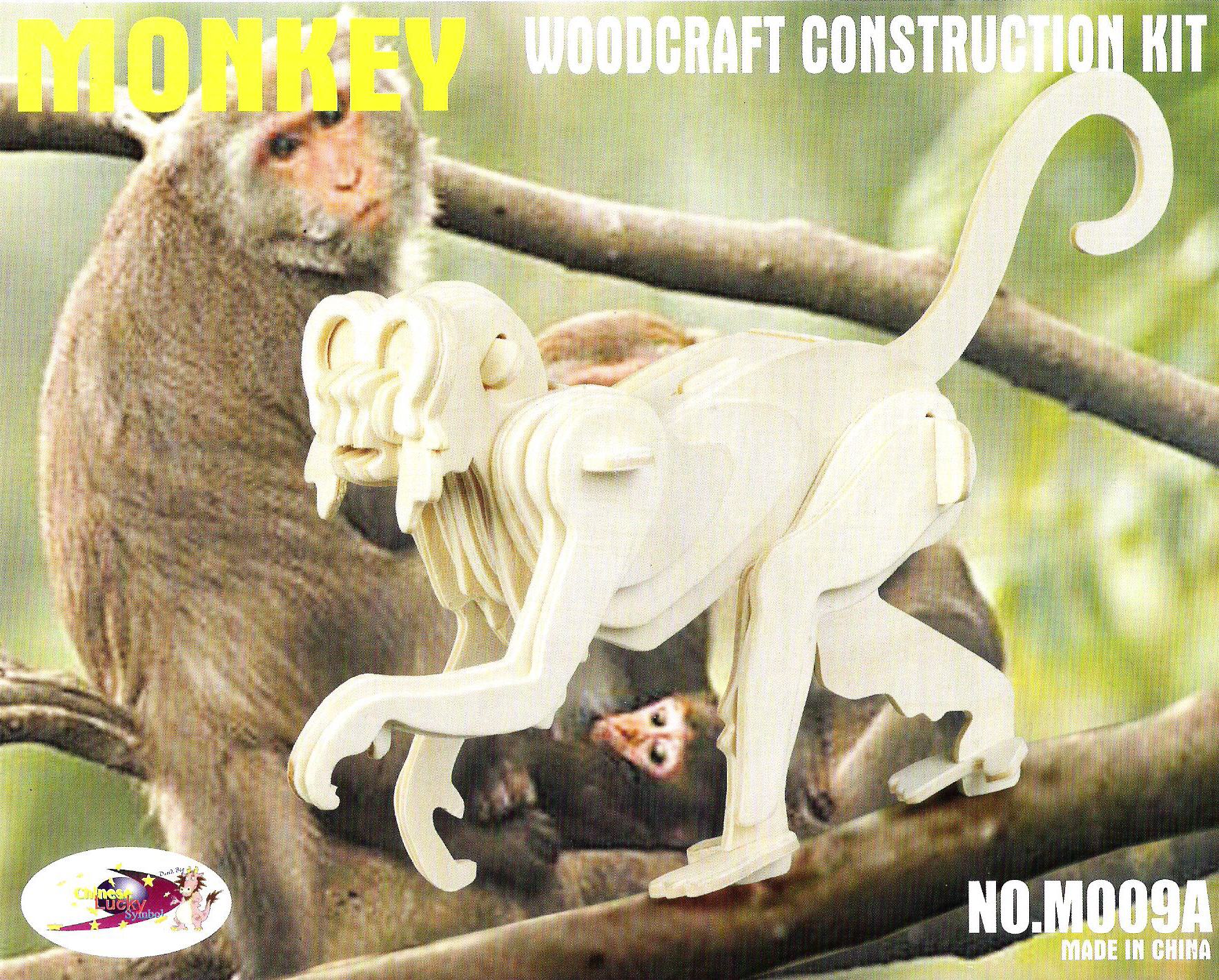 imagem do arquivo vetor para download Macaco 3D