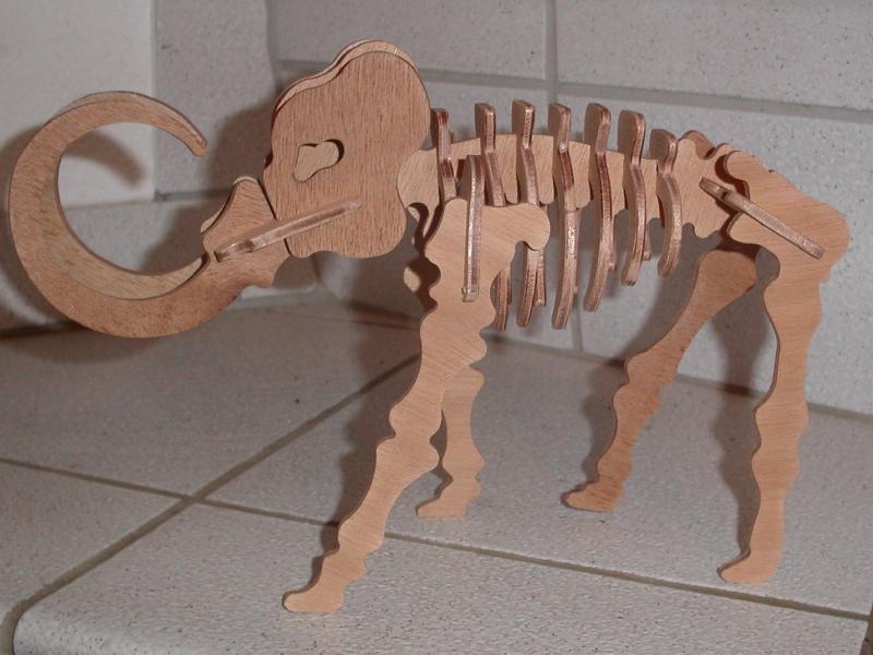imagem do arquivo vetor para download Mamute 3D