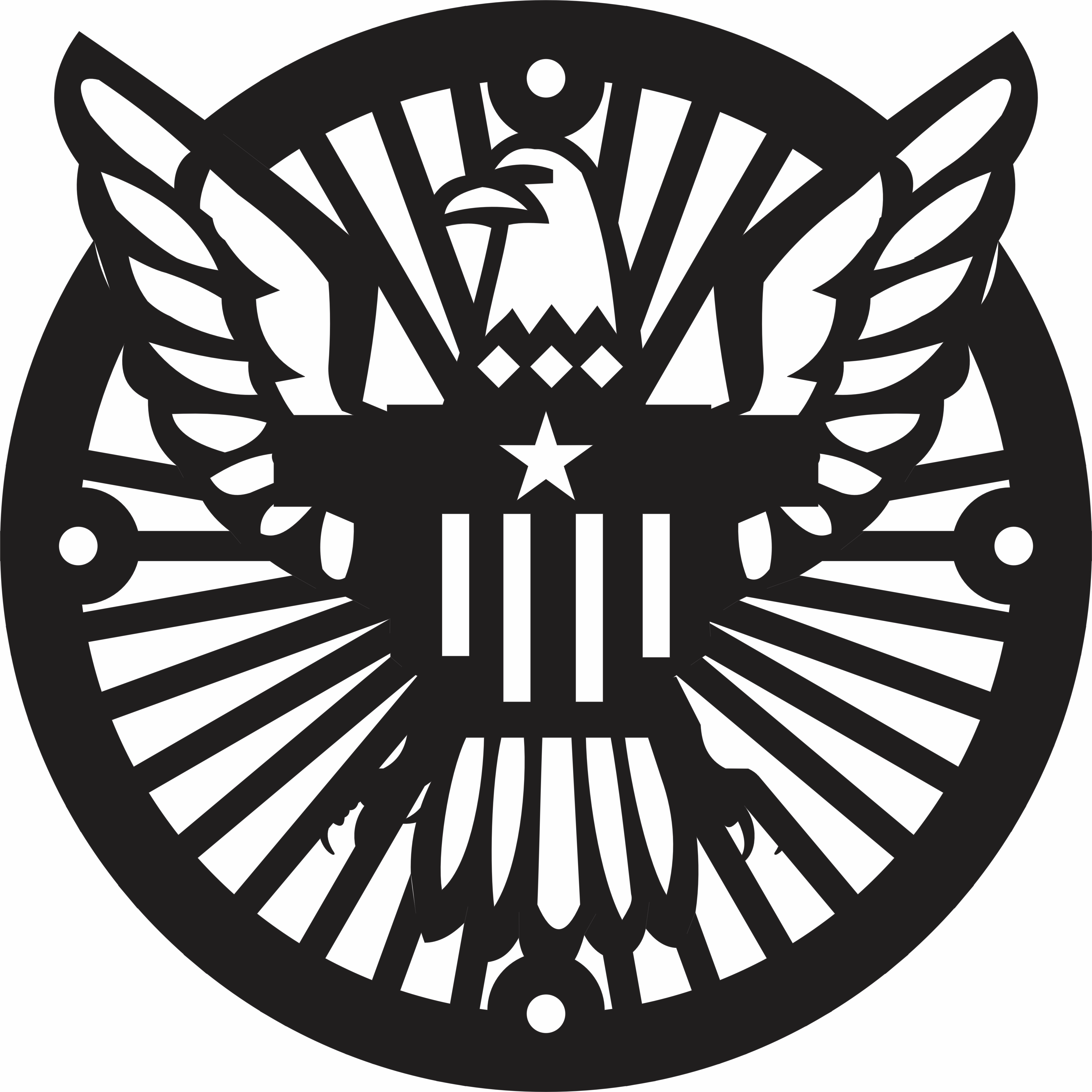 imagem do arquivo vetor para download Mandala Águia Patriótica