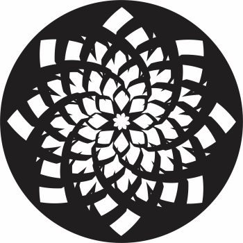 imagem do arquivo vetor para download Mandala Espiral