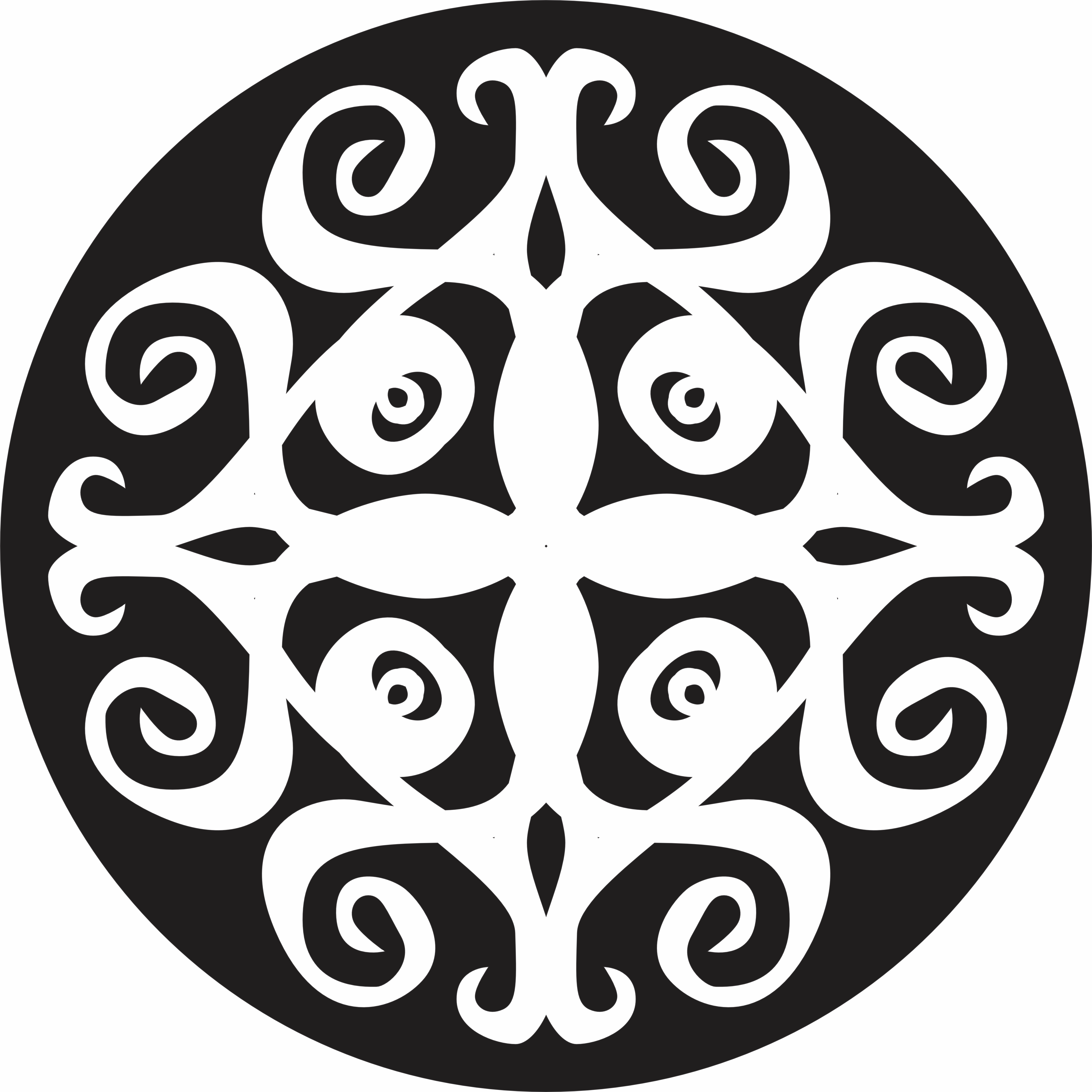 imagem do arquivo vetor para download Mandala Étnica