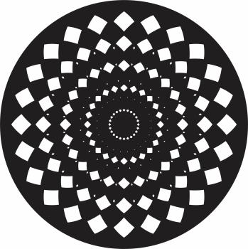 imagem do arquivo vetor para download Mandala Geométrica