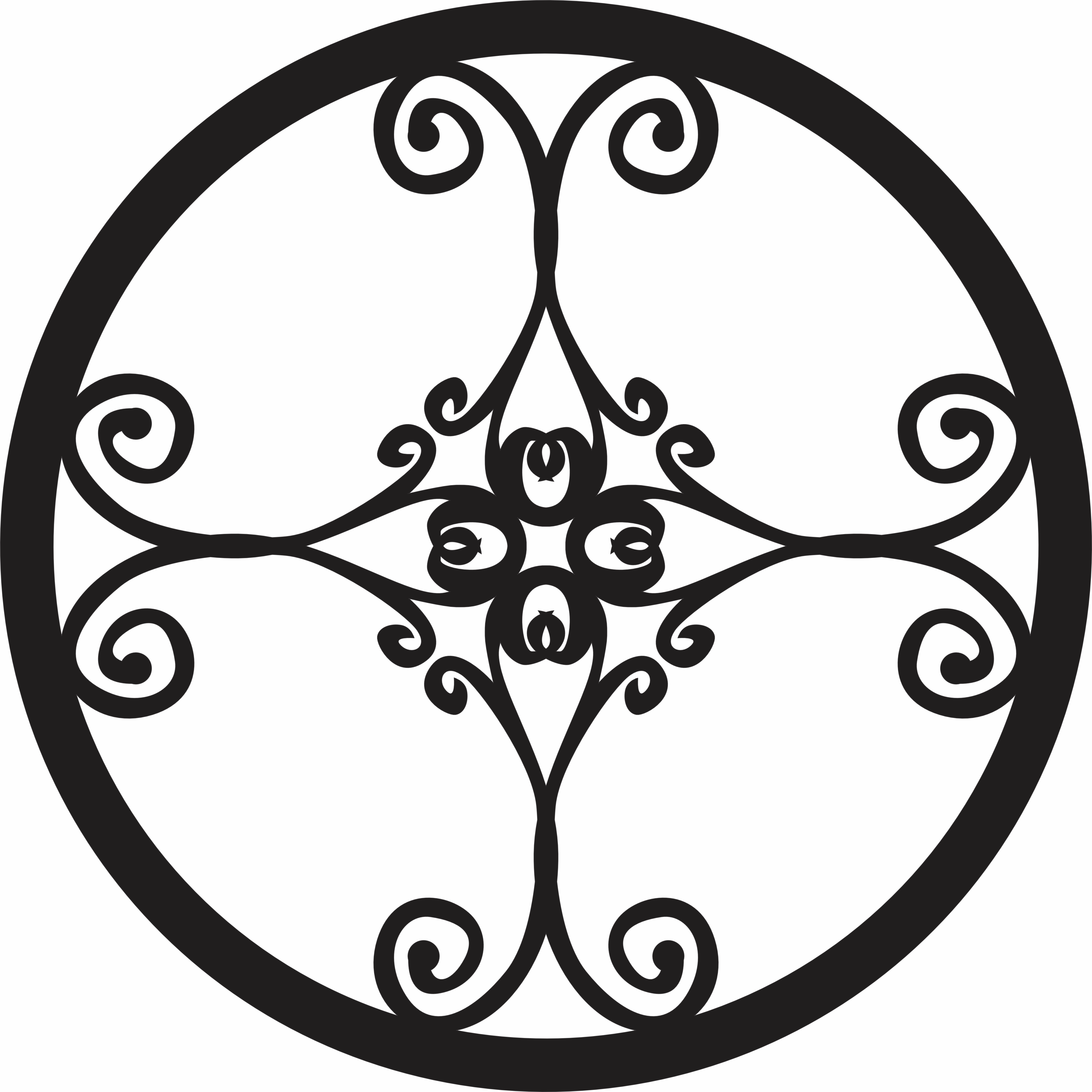 imagem do arquivo vetor para download Mandala Imperial