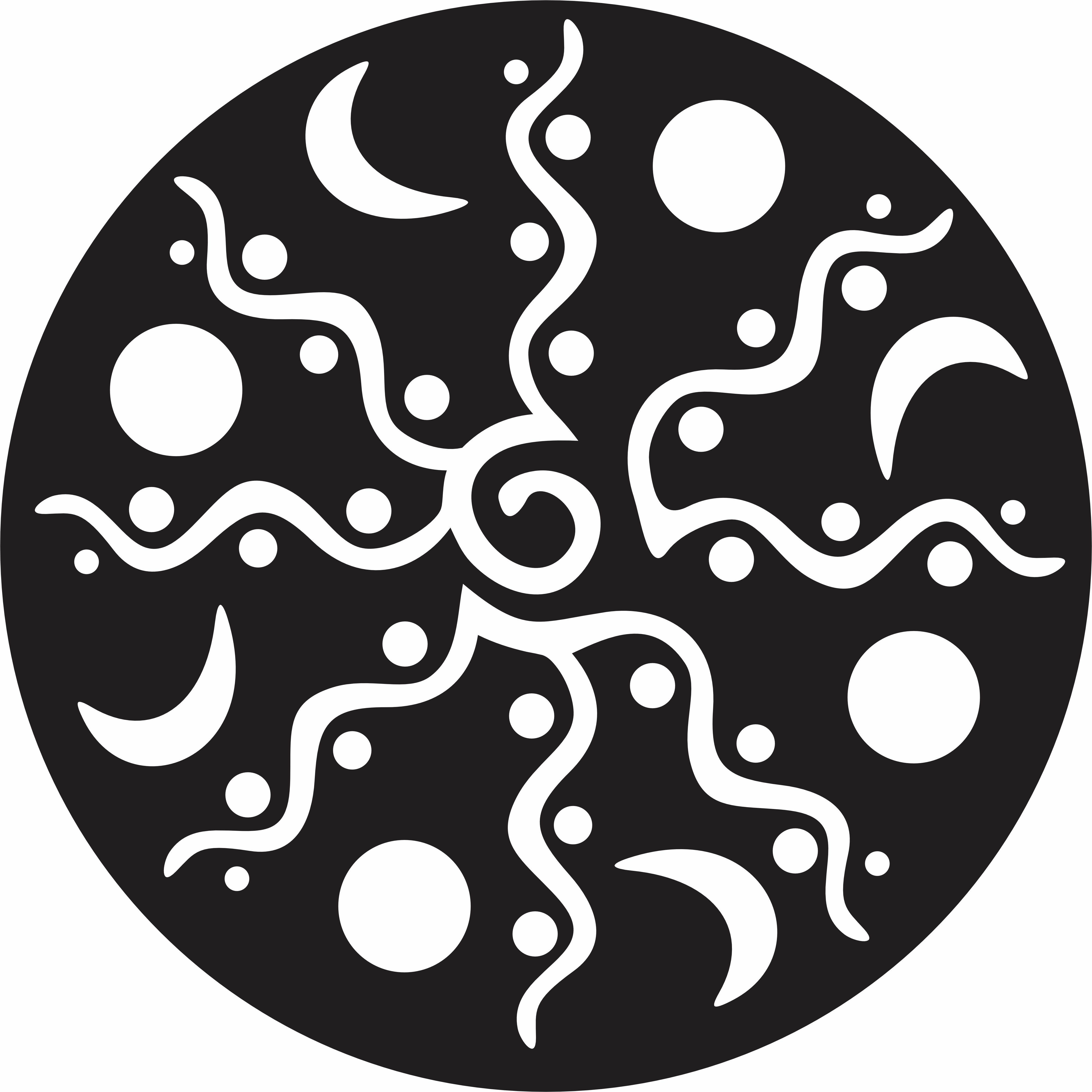 imagem do arquivo vetor para download Mandala Mística Astral