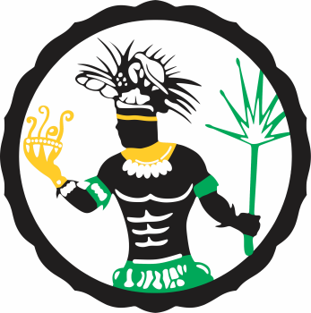 imagem do arquivo vetor para download Mandala Orixá Ossaim