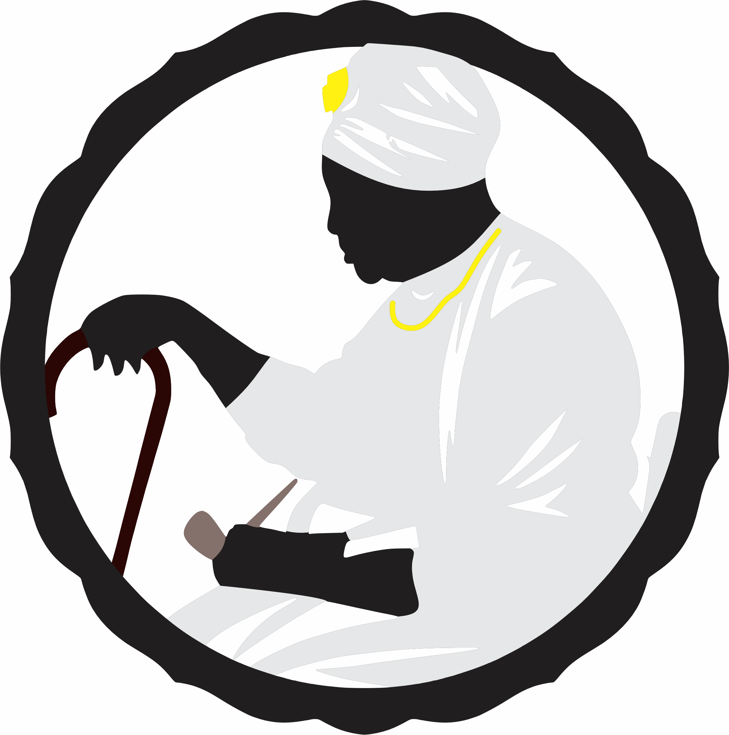 imagem do arquivo vetor para download Mandala Orixá Preta Velha 