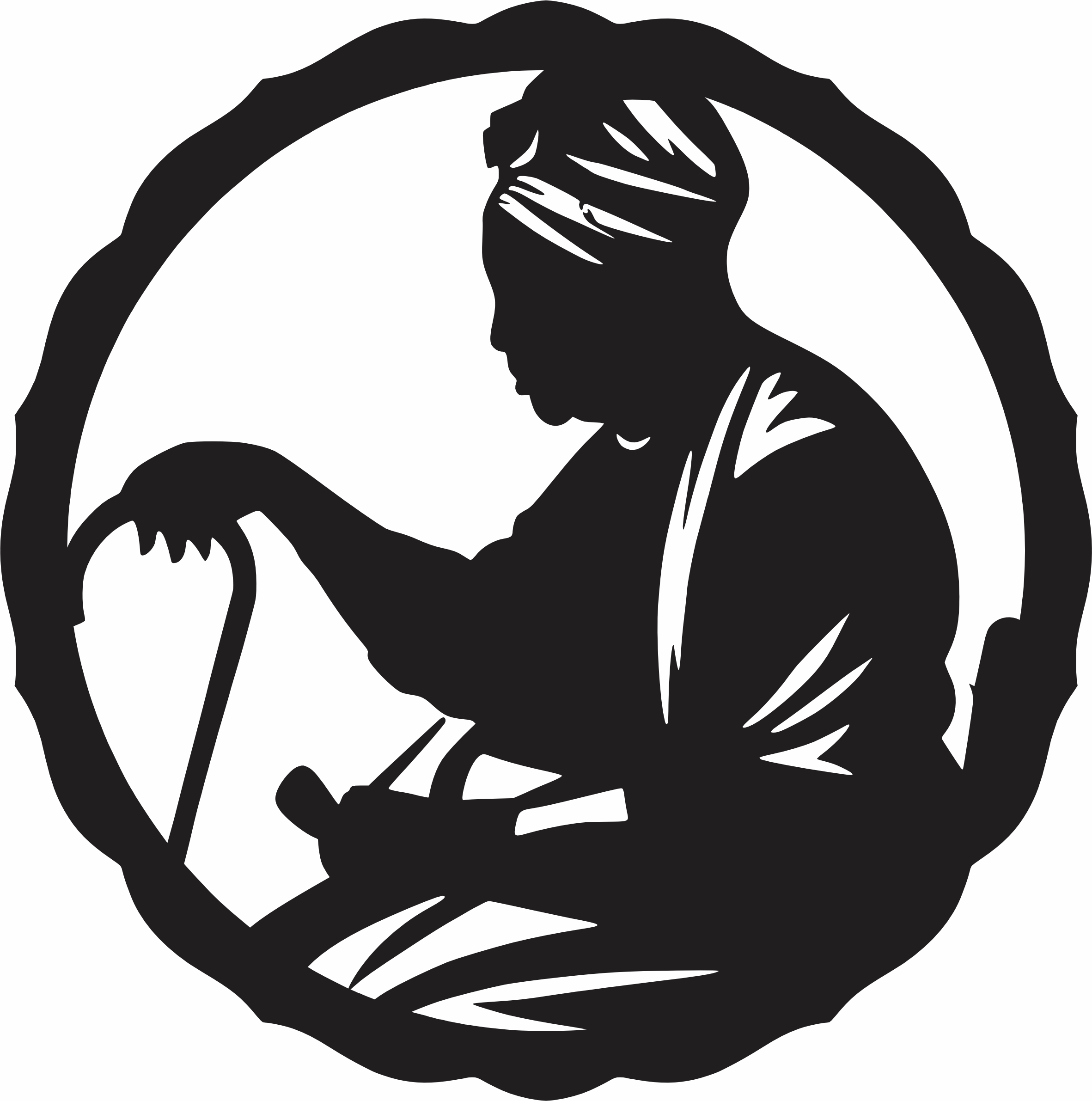 imagem do arquivo vetor para download Mandala Orixá Preta Velha 