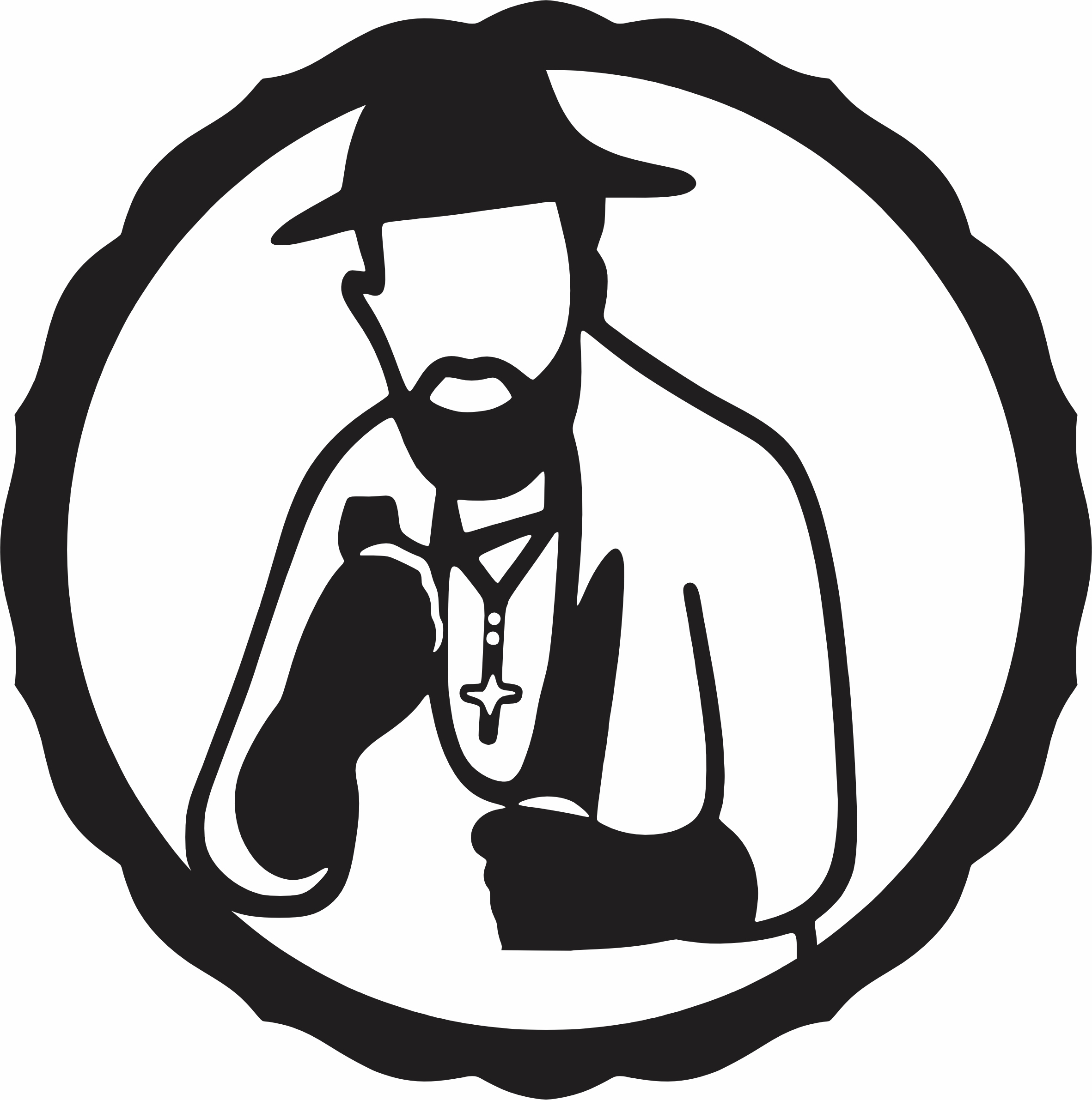 imagem do arquivo vetor para download Mandala Orixá Preto Velho