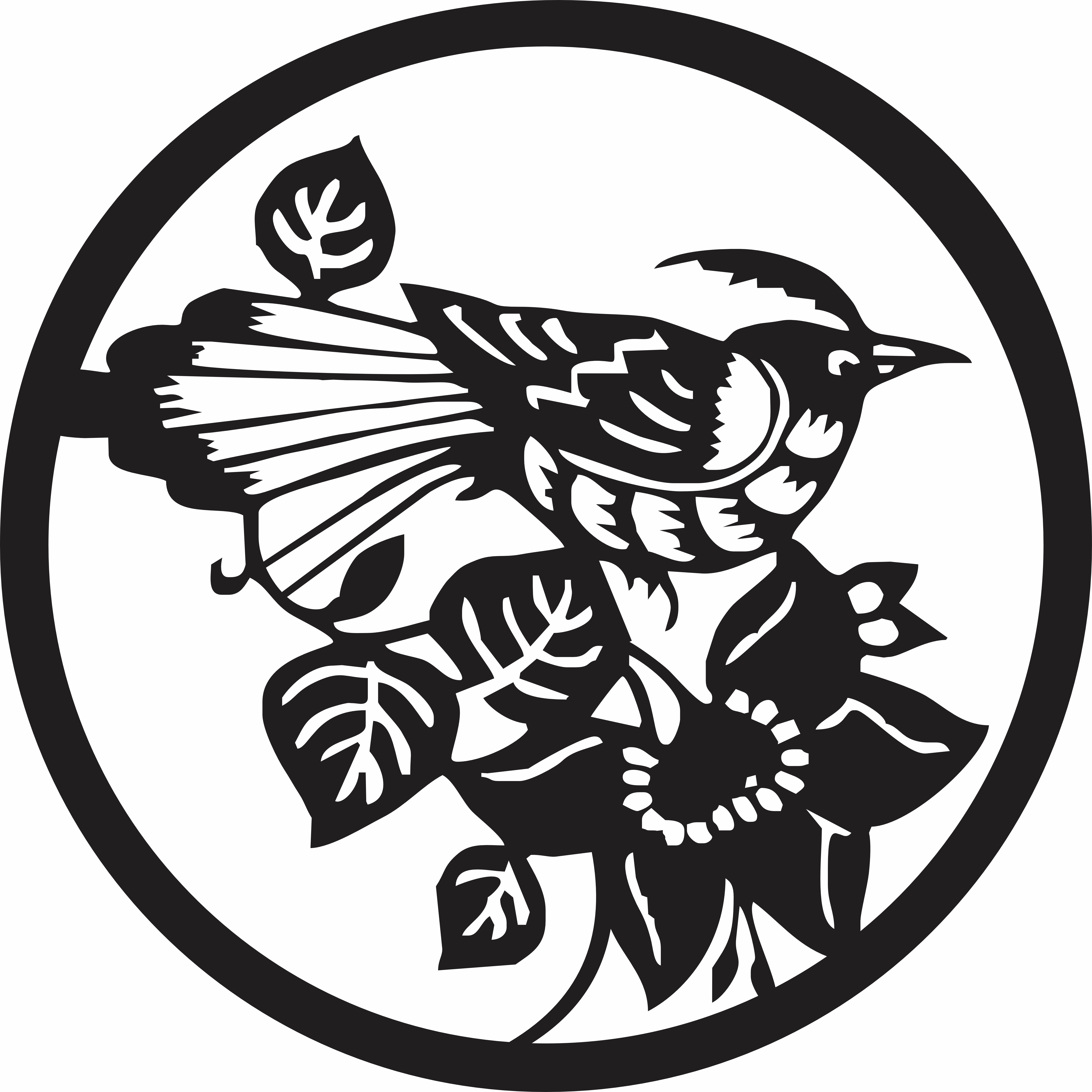 imagem do arquivo vetor para download Mandala Pássaro Exótico