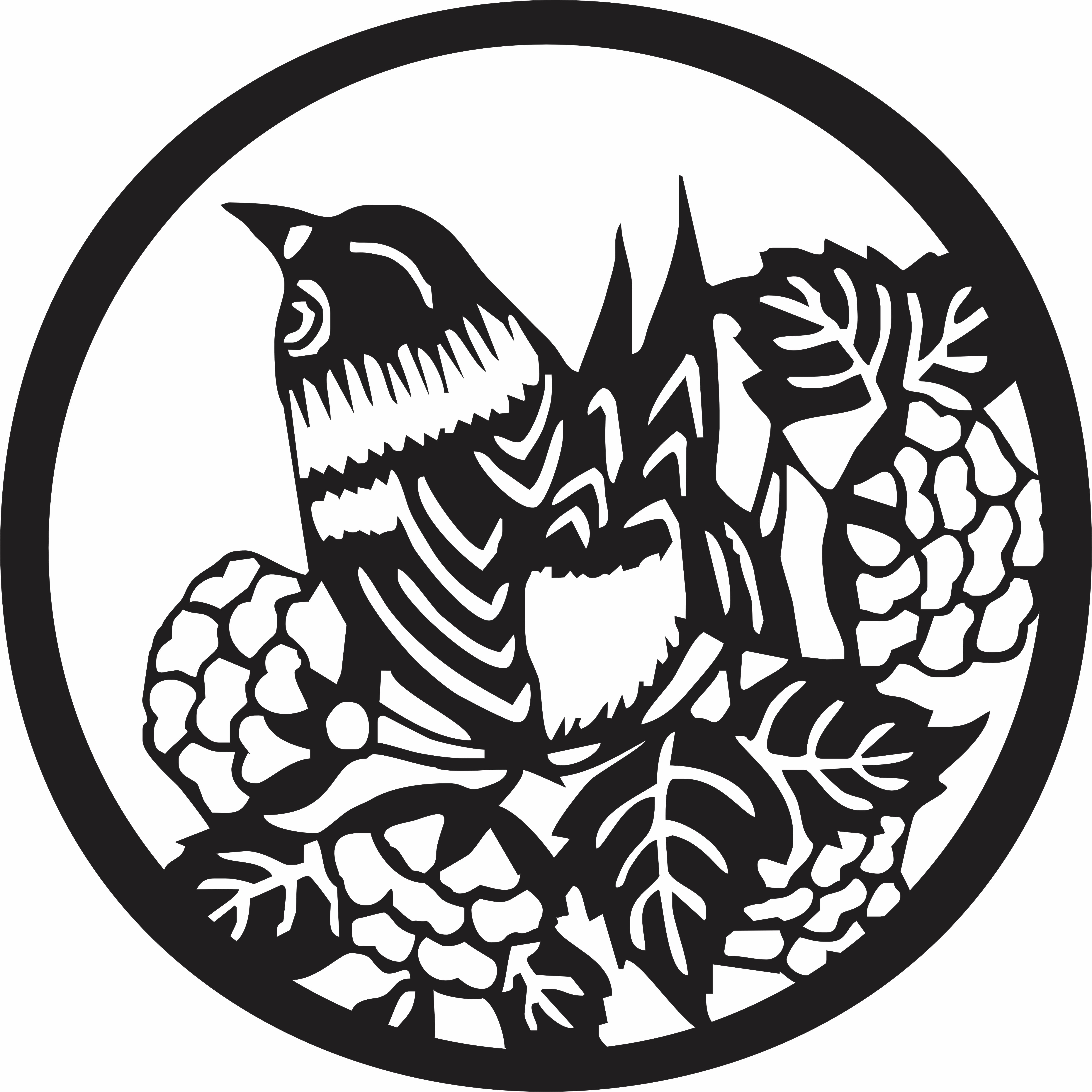 imagem do arquivo vetor para download Mandala Pássaro entre Flores