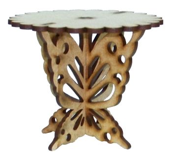 imagem do arquivo vetor para download Mesa borboleta de mdf 