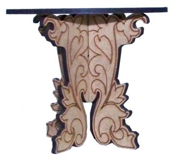 imagem do arquivo vetor para download Mesa de mdf decorativa 