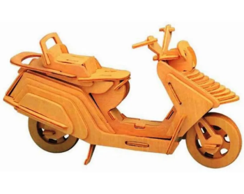 imagem do arquivo vetor para download Modelo 3D de Motocicleta Lambretta