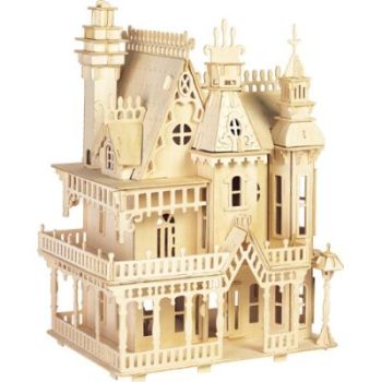 imagem do arquivo vetor para download Modelo de Villa para Corte a Laser