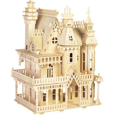imagem do arquivo vetor para download Modelo de Villa para Corte a Laser
