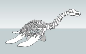 imagem do arquivo vetor para download Nessie 3D