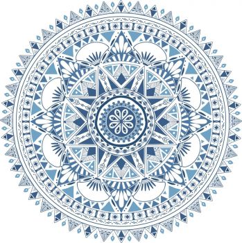 imagem do arquivo vetor para download Ornamento Gráfico em Estilo Boho