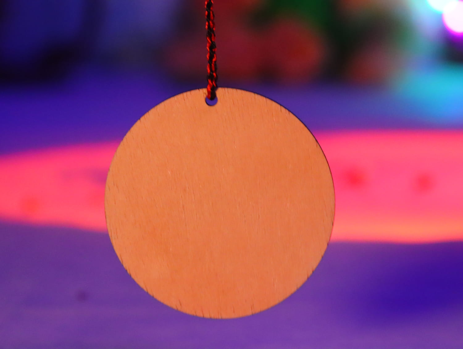 imagem do arquivo vetor para download Ornamento de Natal Redondo para Corte a Laser
