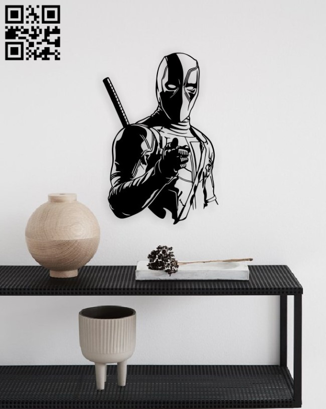 imagem do arquivo vetor para download Papel de parede decorativo do Deadpool